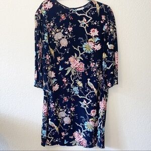 GP & J Baker x H&M‎ Chinoiserie Print Shift Dress